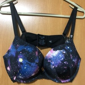 Super Cute Galaxy Push-up Bra